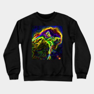 Black Panther Art - Glowing Edges 117 Crewneck Sweatshirt